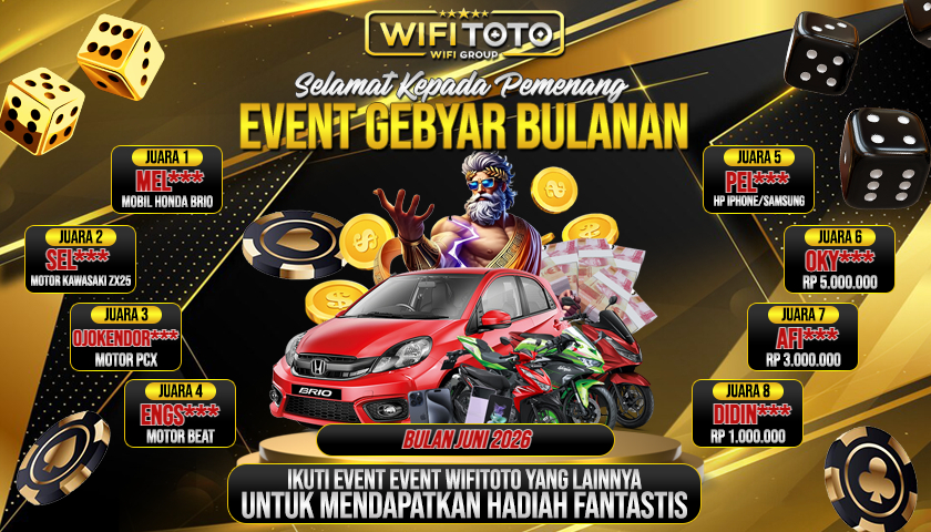 PEMENANG EVENT GEBYAR BULAN JUNI